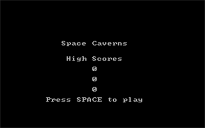 Space Caverns - Screenshot - Game Title (null) - 320x200