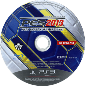 PES 2013: Pro Evolution Soccer - Disc (Europe) - 765x771