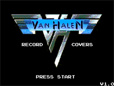 Van Halen - Screenshot - Game Title (World) - 256x192