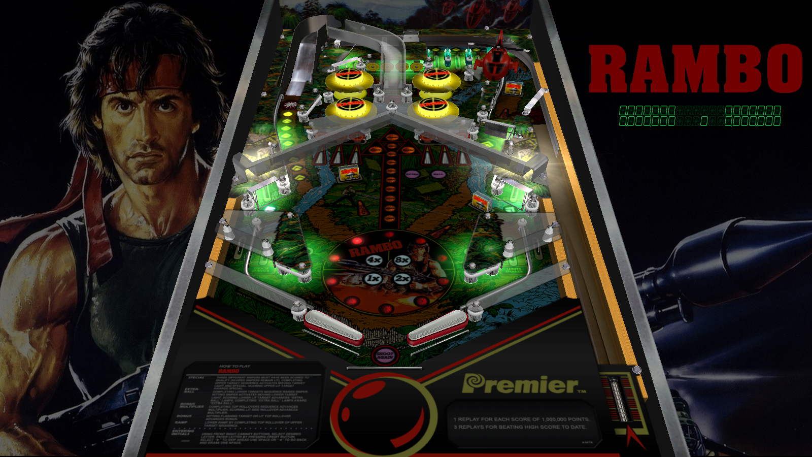 Illustration of Rambo