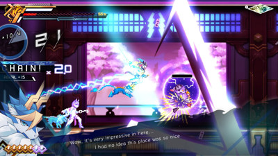Azure Striker Gunvolt Trilogy Enhanced - Screenshot - Gameplay (World) - 1920x1080