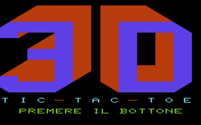 3D Tic-Tac-Toe - Screenshot - Game Title (null) - 881x552