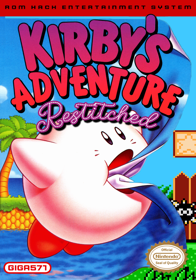 Kirby's Adventure Restitched - Fanart - Box - Front (United States) - 560x800