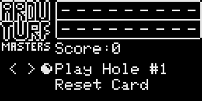 Ardu Turf Masters - Screenshot - Game Title (World) - 256x128