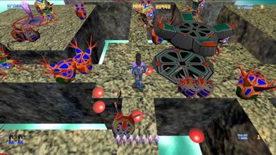 Blaster and Amethyst - Screenshot - Gameplay (World) - 1000x562