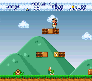 Super Mario Bros.: The Lost Mario Quest - Screenshot - Gameplay (null) - 256x224