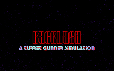 Backlash: A Turret Gunner Simulation - Screenshot - Game Title (null) - 320x200