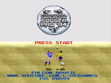 International Superstar Soccer Pro '94 - Screenshot - Game Title (null) - 640x477