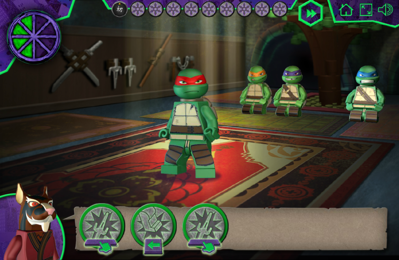 LEGO Teenage Mutant Ninja Turtles: Ninja Training - Screenshot - Gameplay (United States) - 1492x973