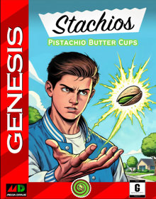 Stachios: Pistachio Butter Cups - Box - Front (World) - 798x1016