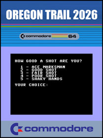 Oregon Trail 2026 - Fanart - Box - Front (null) - 798x1072