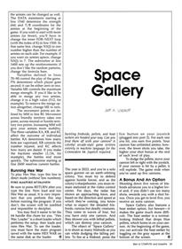 Space Gallery - Advertisement Flyer - Front (North America) - 582x796