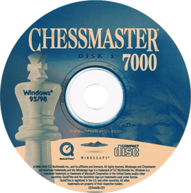 Chessmaster 7000 - Disc (North America) - 769x777