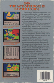 Storm Across Europe: The War in Europe: 1939-45 - Box - Back (North America) - 800x1235