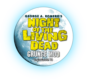 Night of the Living Dead '68: Grunge MOD - Clear Logo (null) - 1300x1197