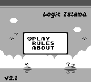 Logic Island - Screenshot - Game Title (World) - 160x144