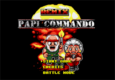 Papi Commando Remix Deluxe - Screenshot - Game Title (World) - 320x224