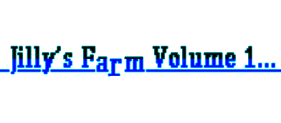 Jilly's Farm Volume 1: SokoBAArn! - Clear Logo (null) - 400x175
