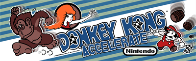 Donkey Kong Accelerate - Arcade - Marquee (null) - 1461x461