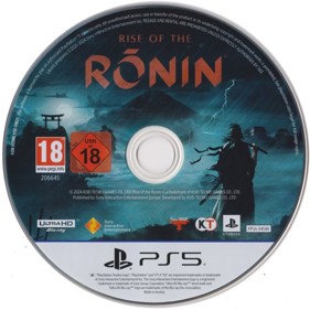 Rise of the Ronin - Fanart - Disc (The Netherlands) - 800x800