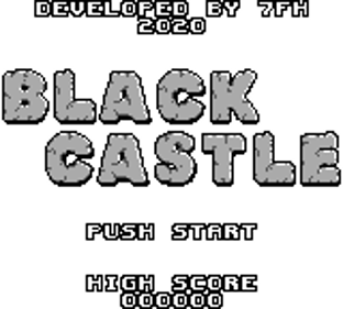Black Castle - Screenshot - Game Title (World) - 160x144