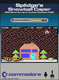Splidge's Snowball Caper - Fanart - Box - Front (null) - 720x968