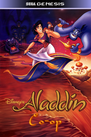 Aladdin Co-op - Fanart - Box - Front (null) - 600x900