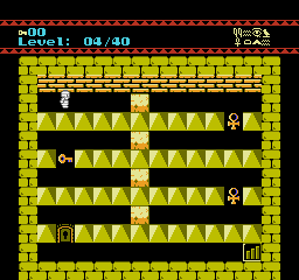 Mummy: Egyptian Puzzle - Screenshot - Gameplay (World) - 256x240