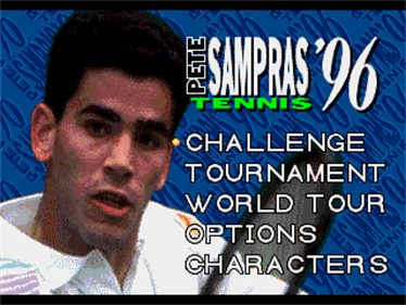 Sampras Tennis 96 - Screenshot - Game Title (null) - 320x240