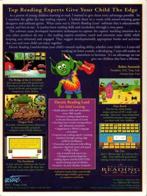 Electric Reading Land: The Jimi Learning Experience - Box - Back (North America) - 600x800