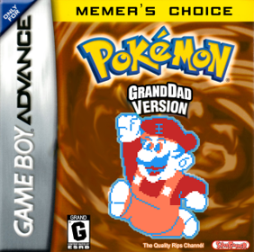 Pokémon Grand Dad Version - Fanart - Box - Front (World) - 320x318
