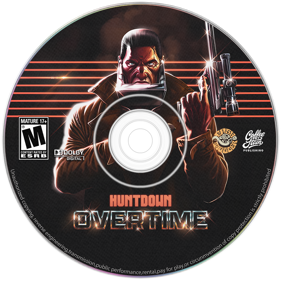 Huntdown Overtime - Disc (World) - 1459x1459