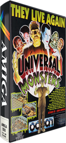 Universal Monsters - Box - 3D (null) - 234x500