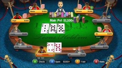 Hoyle Texas Hold 'em - Screenshot - Gameplay (World) - 1000x562