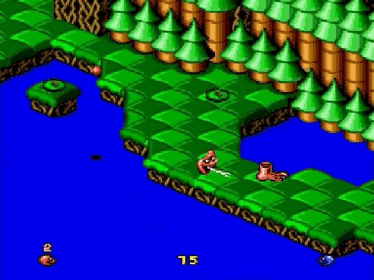 Snake Rattle 'n' Roll - Screenshot - Gameplay (null) - 640x480