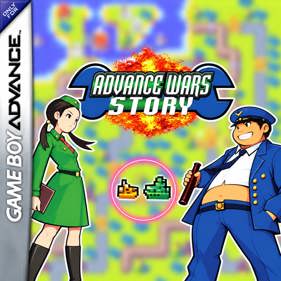 Advance Wars Story - Fanart - Box - Front (North America) - 1254x1254