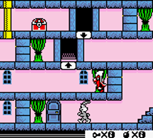 Bugs Bunny Crazy Castle 2 DX - Screenshot - Gameplay (World) - 160x144