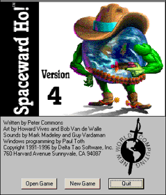 Spaceward Ho! IV - Screenshot - Game Title (null) - 349x410