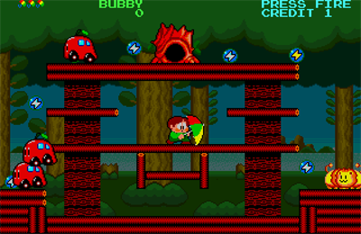 Parasol Stars: Rainbow Islands 2 - Screenshot - Gameplay (null) - 640x416