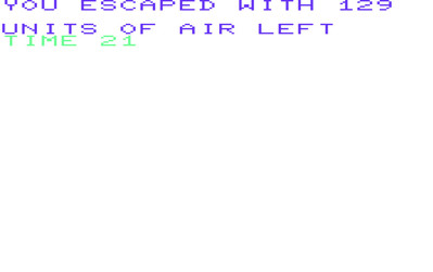 3-D Maze - Screenshot - Game Over (null) - 878x552