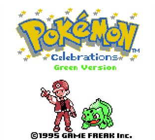 Pokémon Celebrations: Green Version - Screenshot - Game Title (null) - 2400x2160