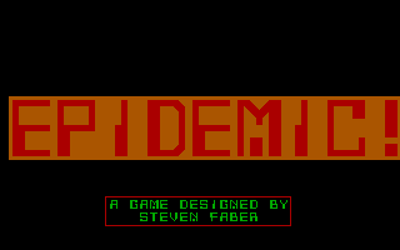 Epidemic! - Screenshot - Game Title (null) - 320x200