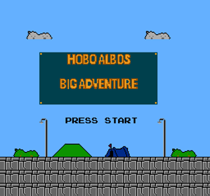 Hobo Albo's Big Adventure - Screenshot - Game Title (World) - 256x240