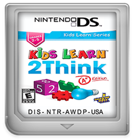 Kids Learn: 2 Think A+ Edition - Fanart - Cart - Front (North America) - 260x270