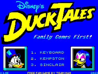 DuckTales: Family Comes First! - Screenshot - Game Title (null) - 512x384