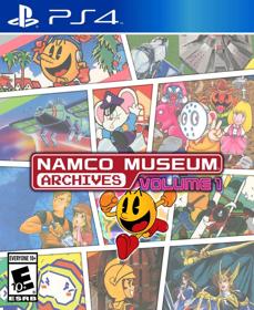 NAMCO MUSEUM ARCHIVES Vol 1 - Fanart - Box - Front (null) - 805x986