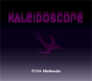 Super Metroid: Kaleidoscope - Screenshot - Game Title (World) - 256x224