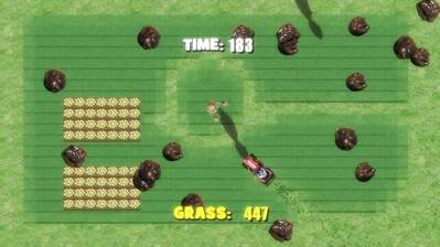 Lawnmower vs Zombies - Screenshot - Gameplay (World) - 1000x562