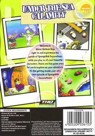 SpongeBob SquarePants: Operation Krabby Patty - Box - Back (North America) - 1000x1423