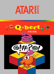 Q*Bert Arcade - Fanart - Box - Front (World) - 900x1235